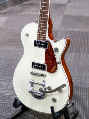 Store Special Product - Gretsch Guitars - G5210T-P90 Electromatic Jet Two 90 Single-Cut with Bigsby, Laurel Fingerboard - Vintage White